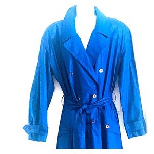 Double Breasted Rain Trench